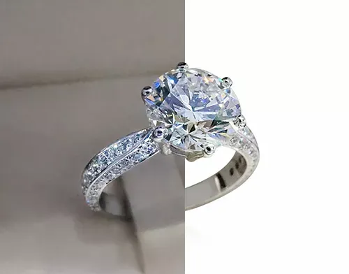 Complex Ring Jewelry Retouching Portfolio and Projects